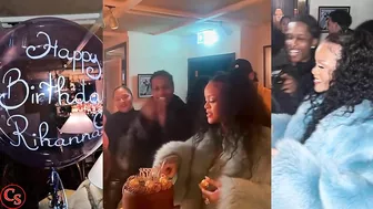 Rihanna Celebrates Her 34th Birthday With A$AP Rocky (Video) 2022