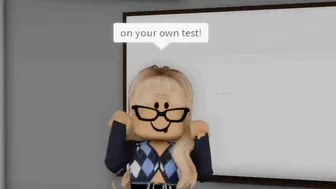 When you write a test (meme) ROBLOX