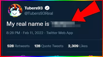 Tubers93 Reveals His Identity... (Roblox)