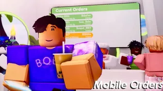 Mobile Orders Trailer | Boba Cafe Roblox