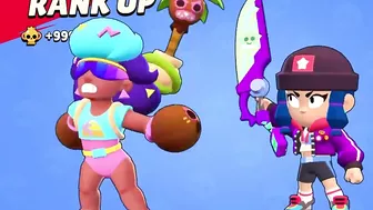 Rank 18+ Gale vs BiBi Heroine - Brawl Stars Funny Pose