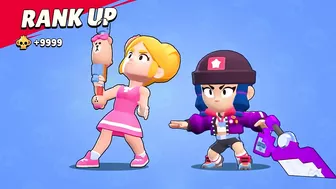 Rank 18+ Gale vs BiBi Heroine - Brawl Stars Funny Pose