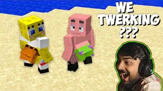 PATRICK START TWERKING - Minecraft Meme Mutahar Laugh Compilation By AWE Loop