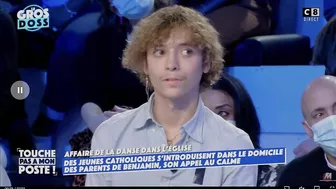 TPMP benjamin ledig (TWERK église )  reconnait avoir menti et ne vouloir que faire le buzz