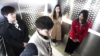 Amazing Elevator Prank On Stranger Compilation (ENG SUB)