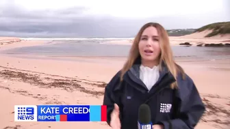 Surfers save man from being washed out at Sydney beach | 9 News Australia