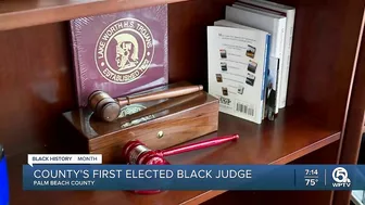 Palm Beach County's first elected judge rules on faith, family and community