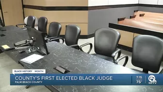 Palm Beach County's first elected judge rules on faith, family and community