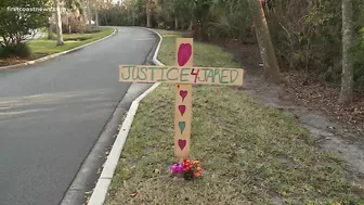 Jacksonville Beach police search wooded area for evidence in homicide