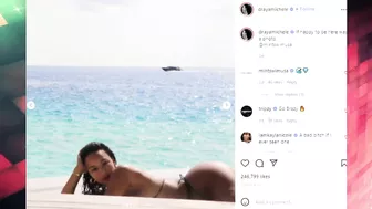 Draya Michele Breaks The Internet in a Colorful Bikini Where She Leaves Nothing To The Imagination!