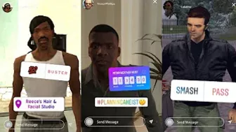 If Gta Characters Had Instagram...