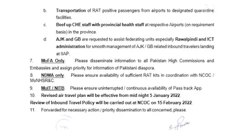 NCOC release traveling advisory for International Travelers | Traveling to Pakistan | Saudi Info