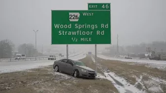 02-03-2022 Jonesboro, AR - Ice Storm - Sleet Accumulation Causes Travel Issues - Accidents