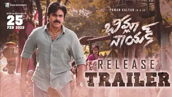 #BheemlaNayak Release Trailer | Pawan Kalyan, Rana Daggubati | Trivikram | SaagarKChandra | ThamanS