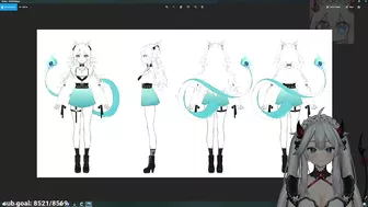 Veibae shows a new outfit (New Model)