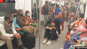 पुष्पराज आलू लेलो, टिंडे लेलो Funny Dialogue In Metro ????। Epic Public Reaction ????। Metro Prank। Sagar