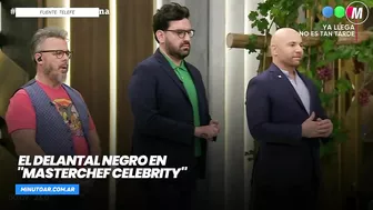 El delantal negro en "MasterChef Celebrity"- Minuto Argentina