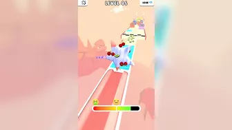 COTTON CANDY RUN 3D game MAX BEST LEVEL ???????????? Gameplay All Levels Walkthrough iOS Android New Game Fun