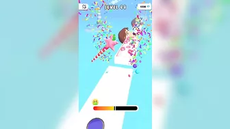 COTTON CANDY RUN 3D game MAX BEST LEVEL ???????????? Gameplay All Levels Walkthrough iOS Android New Game Fun