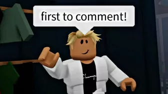 When you upload a YouTube video (meme) ROBLOX