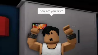 When you upload a YouTube video (meme) ROBLOX