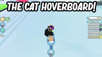 I Got CAT HOVERBOARD in Pet Simulator X Roblox