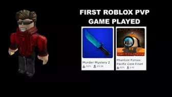 Roblox player becoming old (First PVP game)