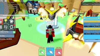 ✨RAREST EXCLUSIVE PET IN CLICKER SIMULATOR ROBLOX