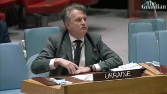 Tense exchanges between Ukraine and Russia at UN security council