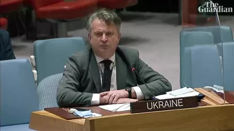 Tense exchanges between Ukraine and Russia at UN security council