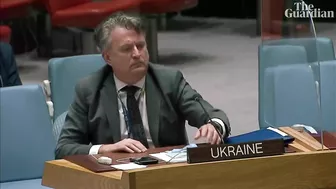 Tense exchanges between Ukraine and Russia at UN security council