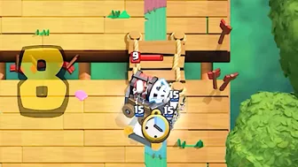 LARRY LEVEL 15 vs LEVEL 1 Cards compilation #2