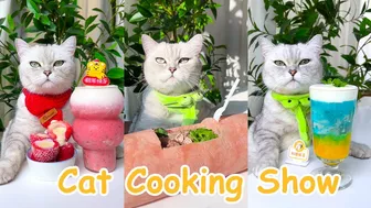 Cute Cat Cooking: Delicious Fast Food Compilation | 4 Simple Homemade Recipes | Cooking With ChangAn