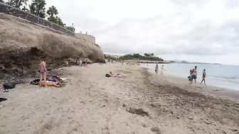 Canary Island Santa Cruz de Tenerife :: BEACH SPAIN Walk Tours 4K