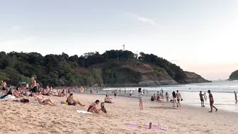 Phuket beach today is EMPTY! Check out the best sunset beach in Phuket 2022