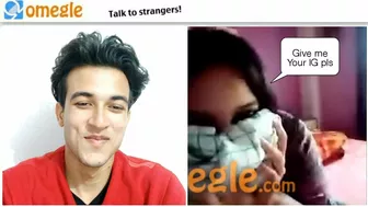 Indian Girl Forcefully Wanted My Instagram on OMEGLE