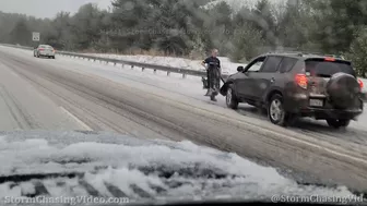 Winter Storm Causes Travel Headache Across Massachusetts - 2/25/2022