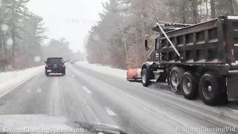 Winter Storm Causes Travel Headache Across Massachusetts - 2/25/2022