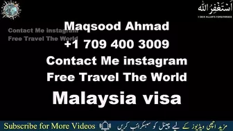 Malaysia Tourist Visa open 2022 | Malaysia Visit Visa New Updates | Malaysia travel visa update