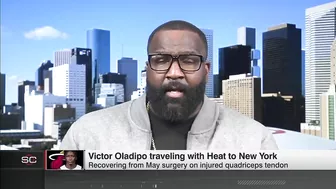 Victor Oladipo traveling to New York with Heat ???? | SportsCenter