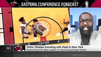 Victor Oladipo traveling to New York with Heat ???? | SportsCenter