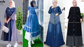 model gamis elegant dan setelan tunik terbaru 2022