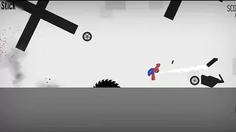 Best Falls | Stickman Dismounting funny moments #74