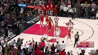 DeMar DeRozan hits insane game winner vs Hawks ????