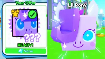 ????GOT NEW LITTLE PONY EXCLUSIVE in Pet Simulator X *New Update Leaks* (Roblox)