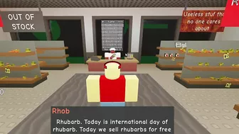 The Roblox Rhubarb Experience!