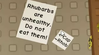 The Roblox Rhubarb Experience!