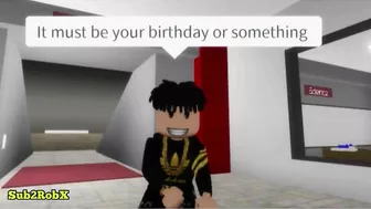 When it’s your BIRTHDAY at SCHOOL (ROBLOX) meme