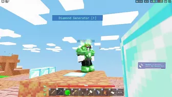 Lucky Block Gave me 48 Emeralds! Roblox Bedwars