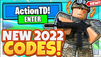 (2022) ALL *NEW* SECRET OP CODES In Roblox Action Tower Defense!